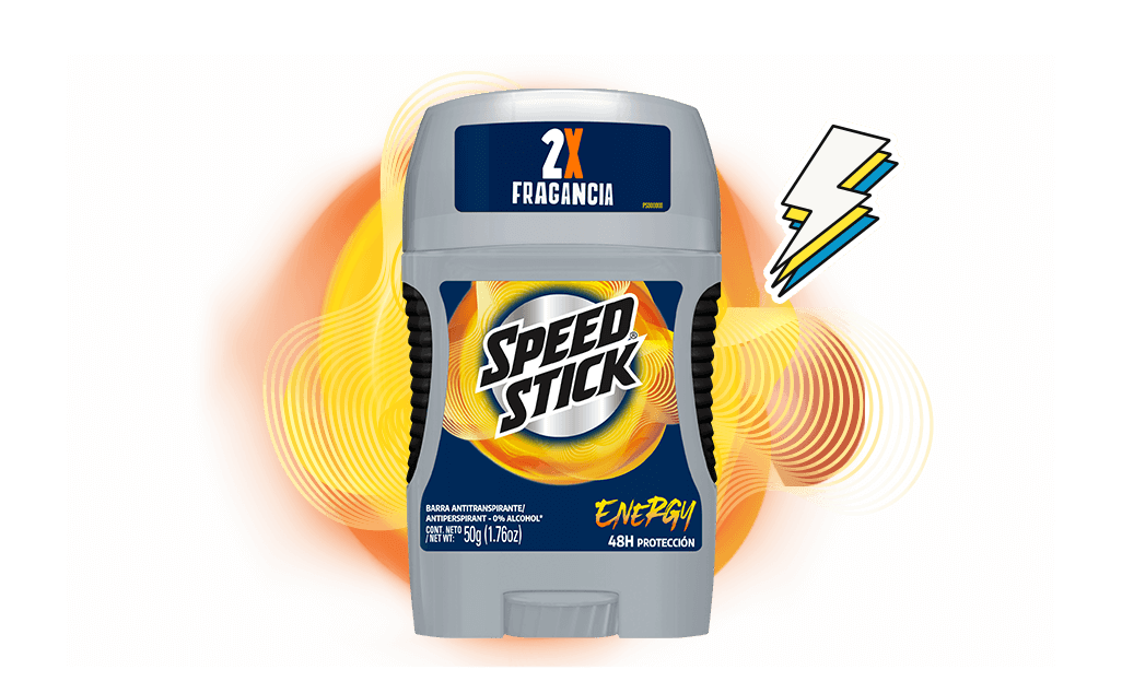 Desodorante Speed Stick Energy en barra
